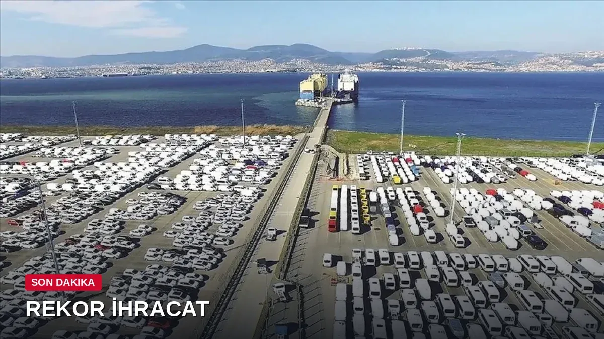 Otomotiv sektörünün eylül ihracatı 3,94 milyar dolar seviyesinde gerçekleşti