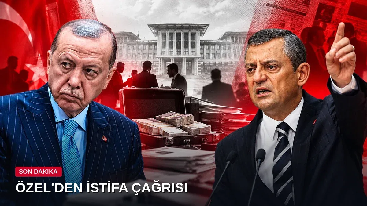 Özgür Özel'den Erdoğan'a sert çıkış: 'Bilgisi dahilindeyse suçludur, istifa etmeli'