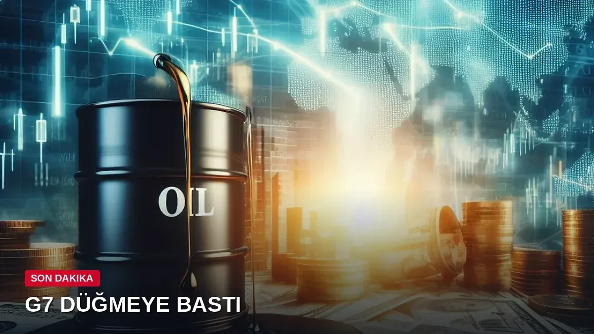Petrolde yön değişti! G7 düğmeye bastı, fiyatlar geriledi!