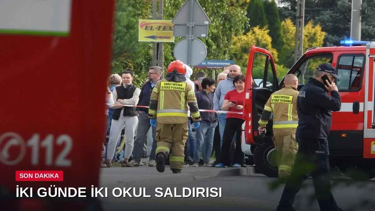 Polonya'da iki günde ikinci okul saldırısı: Bir kadın hayatını kaybetti