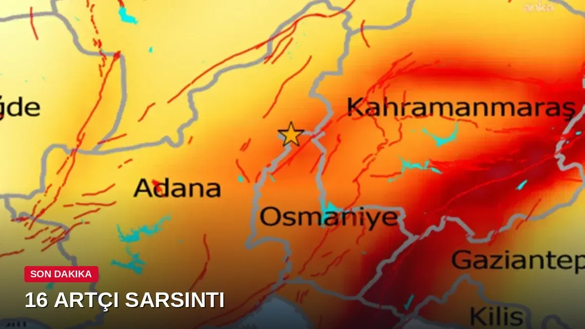 Saimbeyli'de 5,2 büyüklüğündeki depreme ilişkin ön değerlendirme: 16 artçı sarsıntı kaydedildi