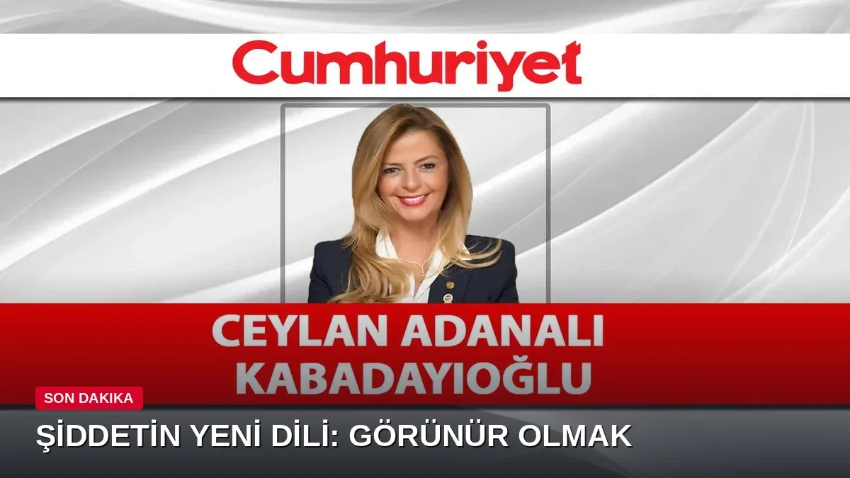 Şiddetin Yeni Dili: Okul Saldırılarının Görünmez Görünürlük Sırrı