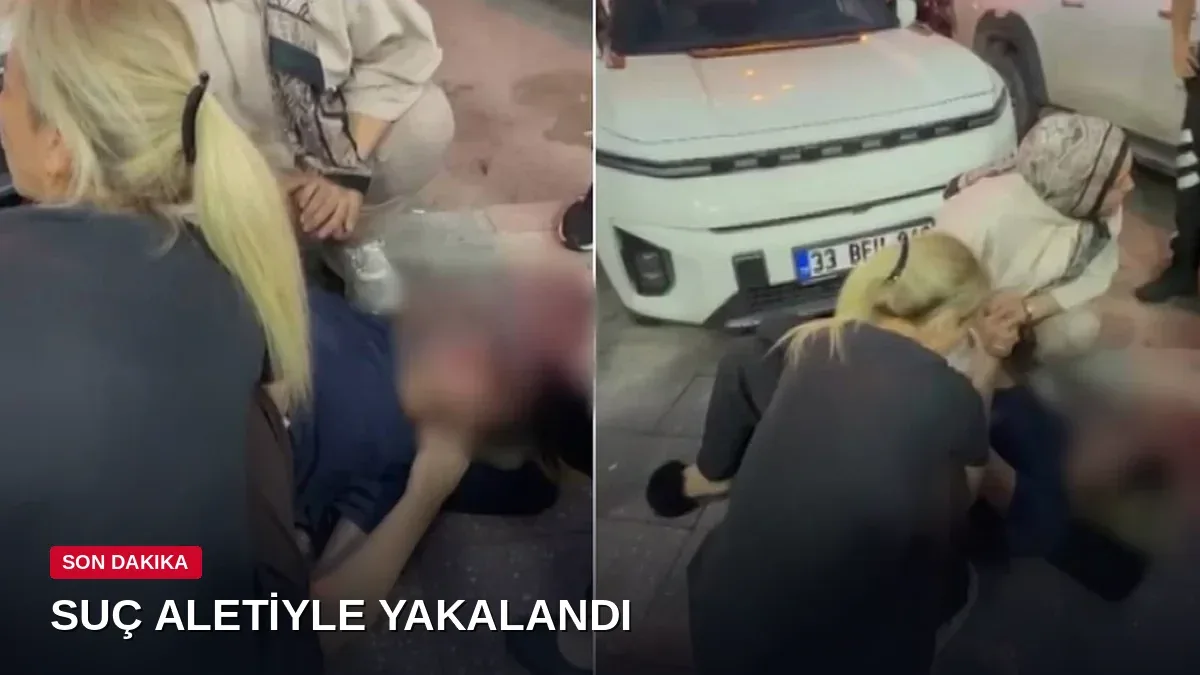 Sırtından bıçakladı: Suç aletiyle yakalandı!