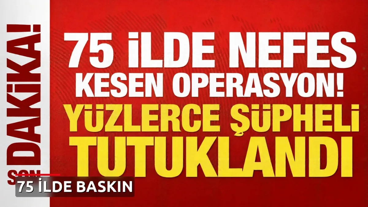 Son Dakika: 75 ilde eş zamanlı uyuşturucu operasyonu! 714 şüpheli tutuklandı