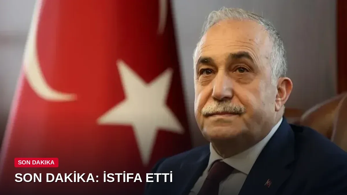SON DAKİKA: Ahmet Eşref Fakıbaba hem İYİ Parti'den hem de milletvekilliğinden istifa etti