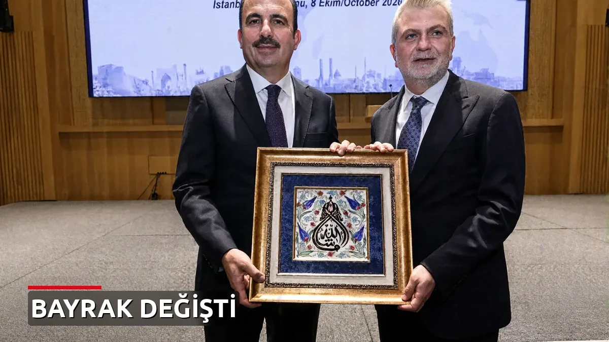TDBB'de bayrak değişimi: Altay, başkanlık koltuğunu Görgel'e devretti