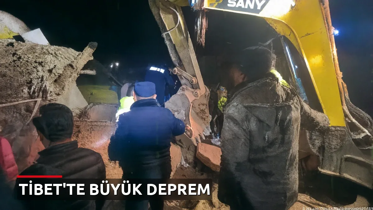 Tibet'te 7.0 Büyüklüğünde Şiddetli Deprem: 16 Ölü, Yüzlerce Yapı Hasarlı