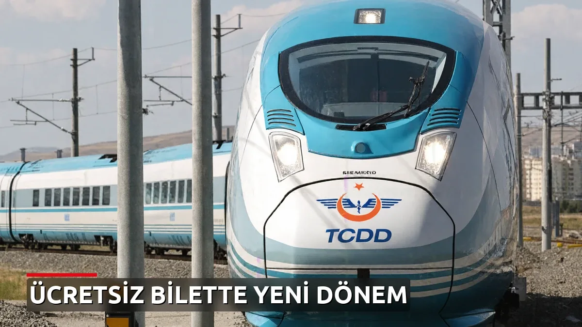 Tren Biletlerinde Yeni Dönem: Ücretsiz Seyahat İçin Kimlik Kartı Yeterli Olacak