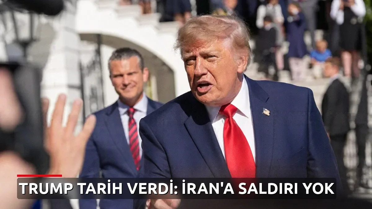 Trump tarih verdi: İran'a saldırılar 3 Kasım'a kadar durduruldu