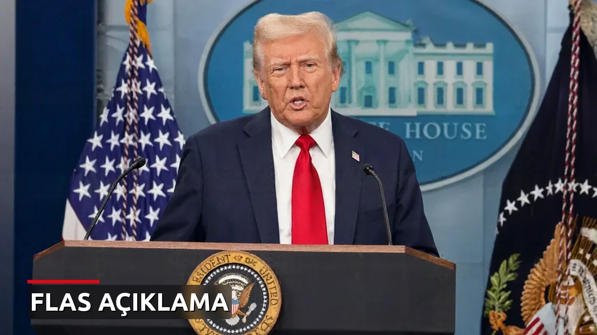 Trump'tan İran'a saldırı açıklaması: 'Bugün bir saldırı olmayacak'