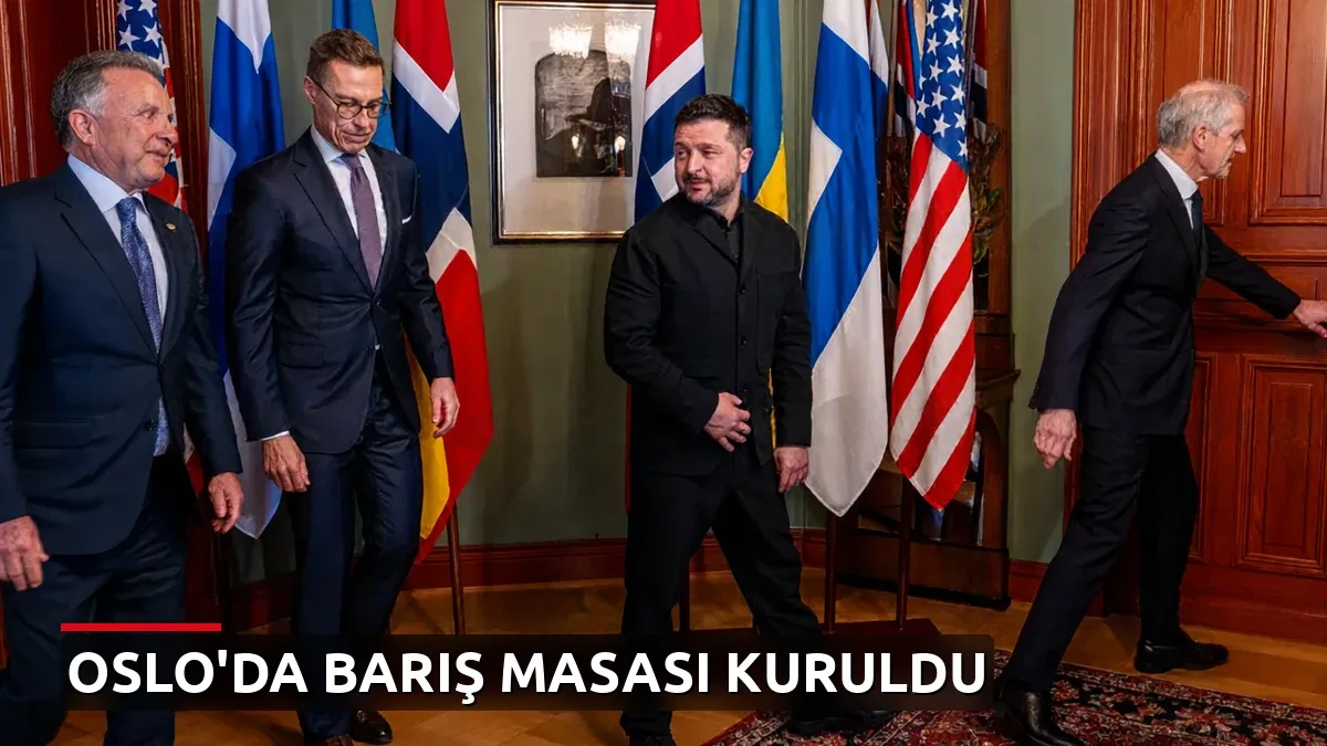 Ukrayna masası Norveç'te kuruldu: ABD, Rusya'ya yeni barış önerisi götürüyor