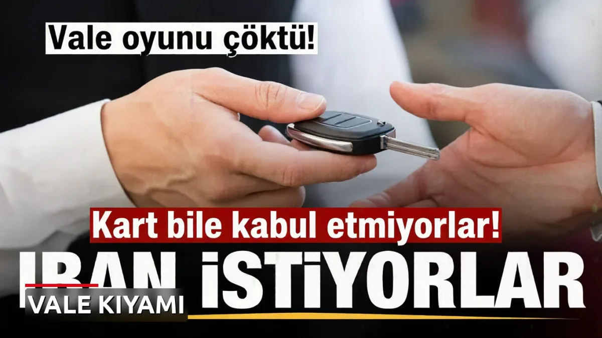 Vale oyunu çöktü! Kart bile kabul etmiyorlar, IBAN istiyorlar!