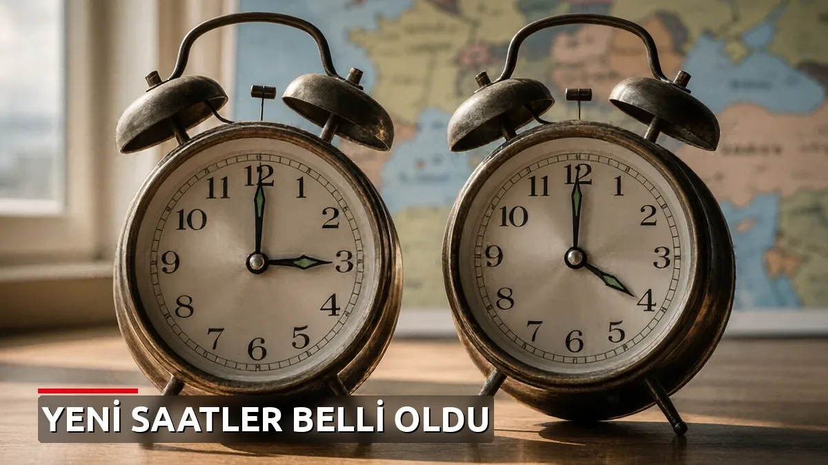 Yaz Saati Uygulaması Son Buldu: Türkiye ile Avrupa ve ABD Arasındaki Saat Farkı Yeniden Değişti