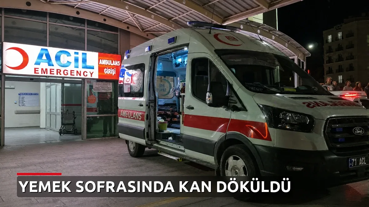 Yemek sofrasında evlat dehşeti: Babasını ekmek bıçağıyla öldürdü