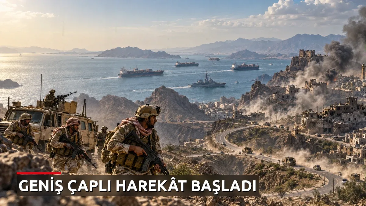Yemen Ordusundan Husilere Karşı Geniş Çaplı Harekât Başlatıldı