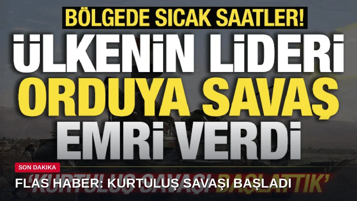 Yemen'de Büyük Hamle! Lider Orduya Emri Verdi: 'Kurtuluş Savaşı' Başladı