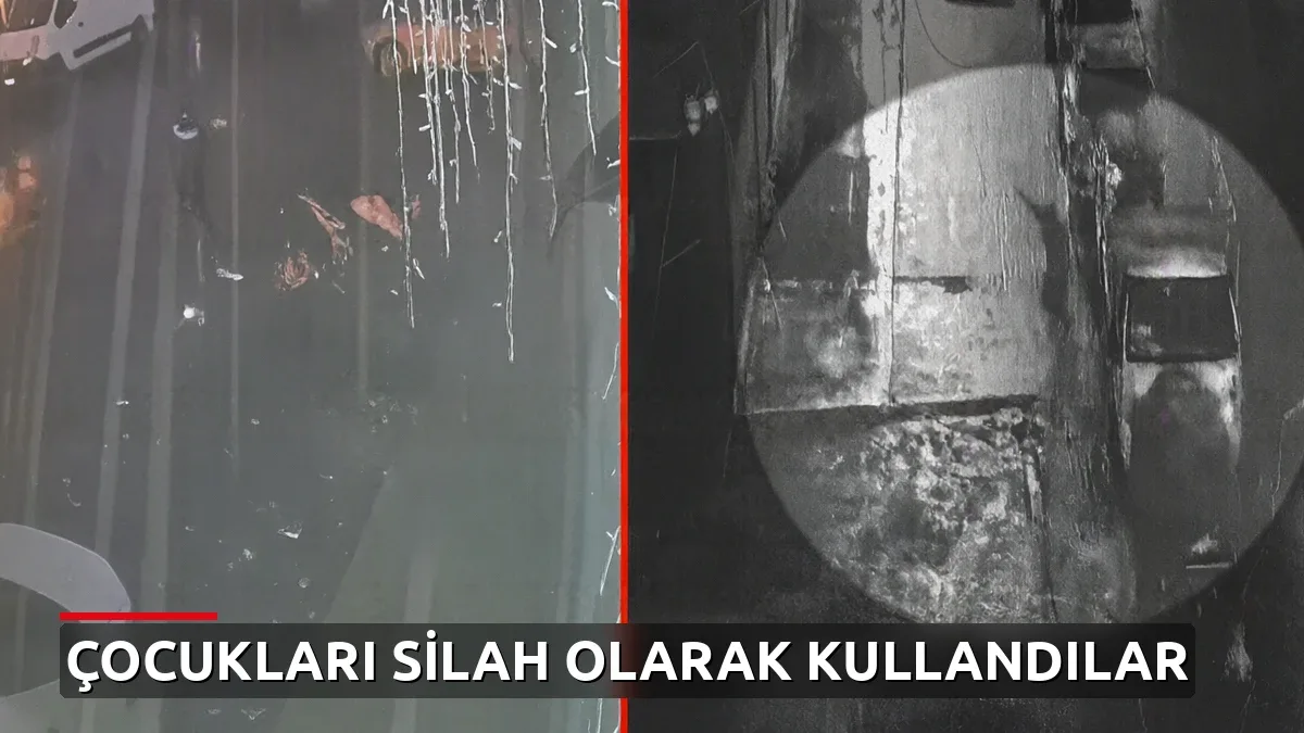 Yeni nesil çetelerin korkunç yüzü operasyonda ortaya çıktı: Kurşunlatmak için çocukları kullanmışlar!