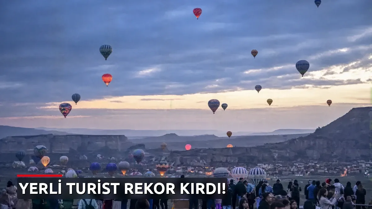 Yerli Turistlerin Yurt İçi Seyahat Harcamaları Rekor Kırdı: 155 Milyar Lirayı Aştı!