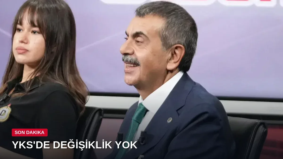 Yusuf Tekin'den YKS açıklaması: Sınav sistemi değişmeyecek