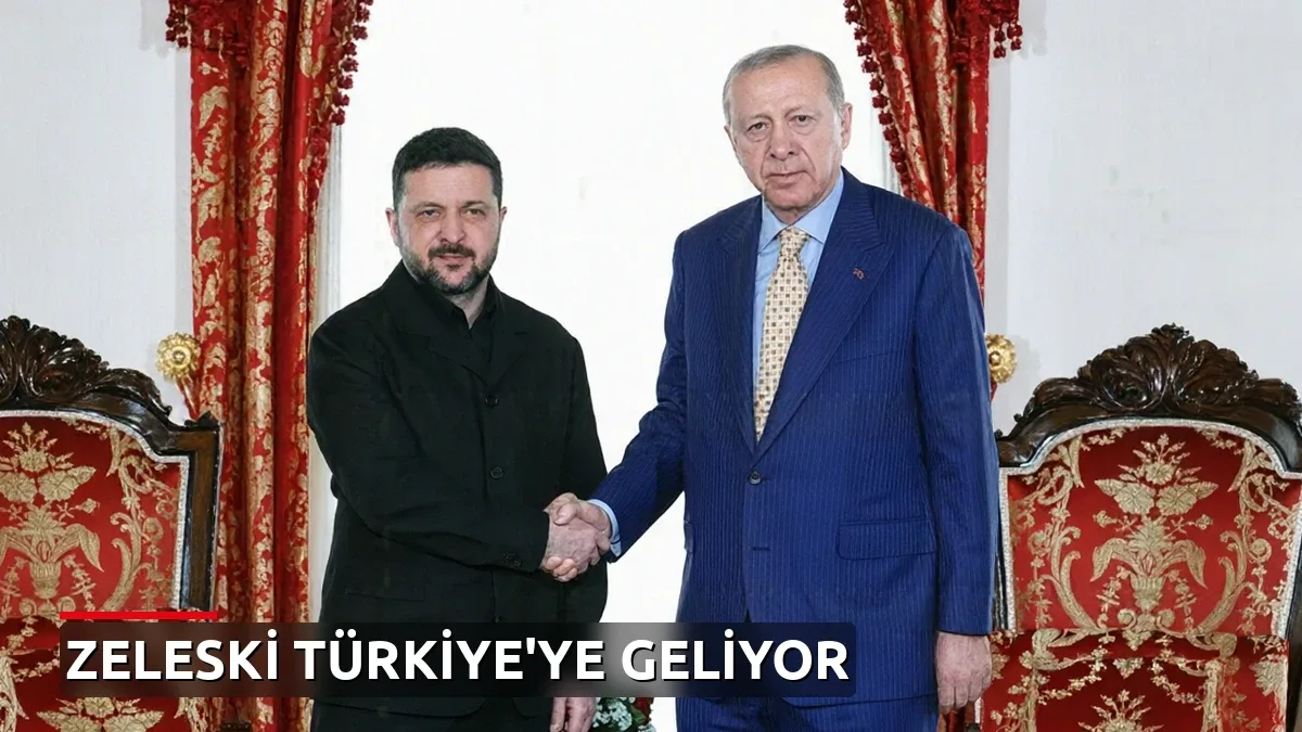 Zelenski Yarın Türkiye'ye Geliyor: Erdoğan ile Kritik Görüşme