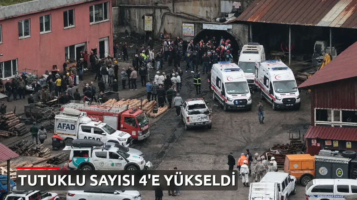 Zonguldak Maden Patlamasında Tutuklu Sayısı 4'e Yükseldi